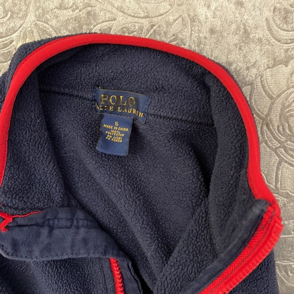 Polo by Ralph Lauren navy sweater jacket - Picture 3 of 3